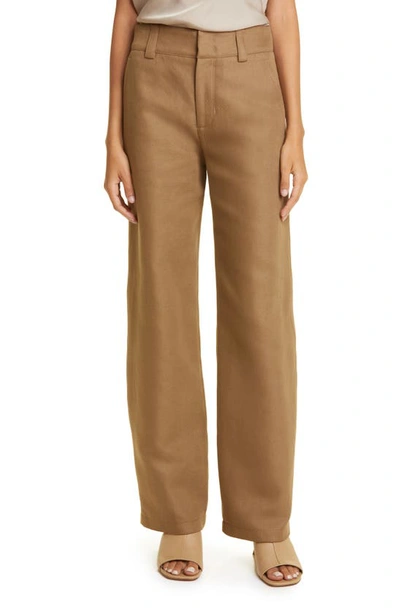 Vince Drop Waist Utility Pants In Tapenade