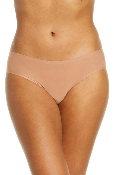 Chantelle Lingerie Soft Stretch Bikini In Mocha Mousse-pc