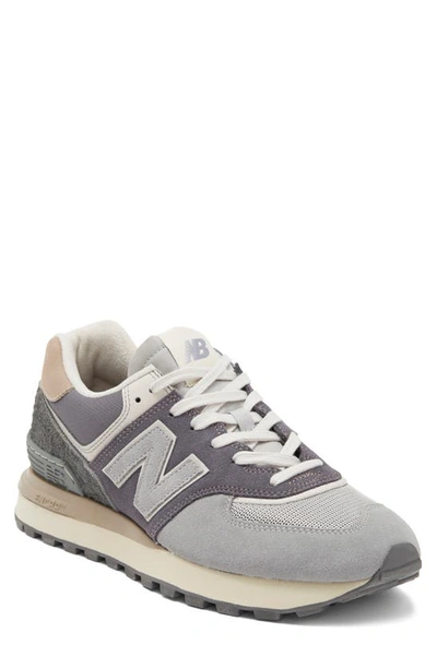 New Balance 574 Trainer In Grey/ Grey