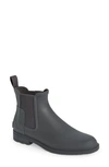 Hunter Original Refined Waterproof Chelsea Boot In Luna