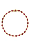Bony Levy El Mar Station Bracelet In 18k Yellow Gold - Sapphire
