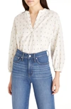 MADEWELL AINSLEE PRINT COTTON TOP