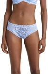 Natori Feathers Hipster Briefs In Coast Blue