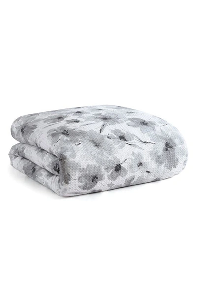 Dkny Modern Bloom Comforter & Shams Set In Grey