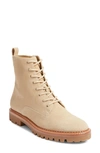 Vince Cabria Lug Water Resistant Lace-up Boot In Farro