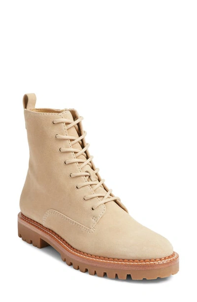 Vince Cabria Lug Water Resistant Lace-up Boot In Farro