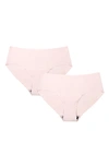 Proof 2-pack Period & Leak Resistant Everyday Super Light Absorbency Briefs In Blush/ Blush