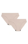 Proof 2-pack Period & Leak Resistant Everyday Super Light Absorbency Bikinis In Sand/ Sand