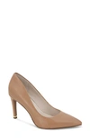 Kenneth Cole Aundrea Pointed Toe Pump In Latte