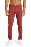 Redvanly Kent Pull-on Golf Pants In Maroon