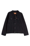 Levi's Kids' Trucker Jacket In Black