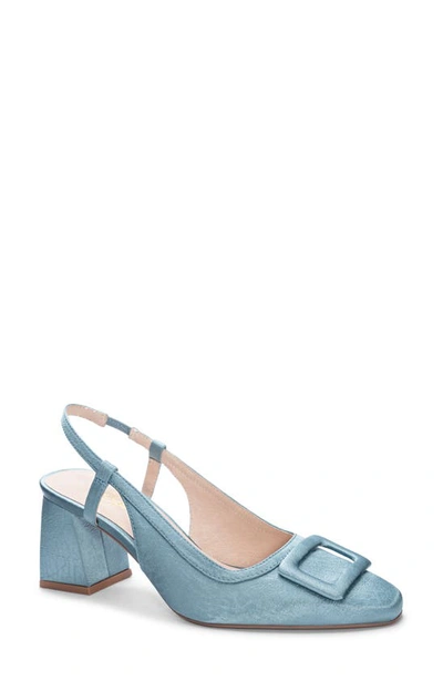 42 Gold Zilina Slingback Pump In Light Blue