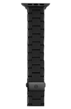 Michele Silicone 20mm Apple Watch® Watchband In Black/black