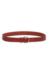 MADEWELL MEDIUM PERFECT LEATHER BELT