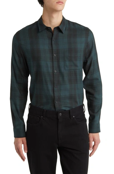 Vince Classic Fit Button-up Shirt In Sea Stone