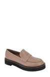 Bcbgeneration Women's Sabin Penny Loafer In Taupe