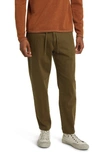 Treasure & Bond Pull-on Crop Tapered Pants In Olive Night