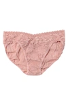 Hanky Panky Signature Lace Bikini In Desert Rose