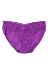 Hanky Panky Signature Lace Bikini In Twilight Purple