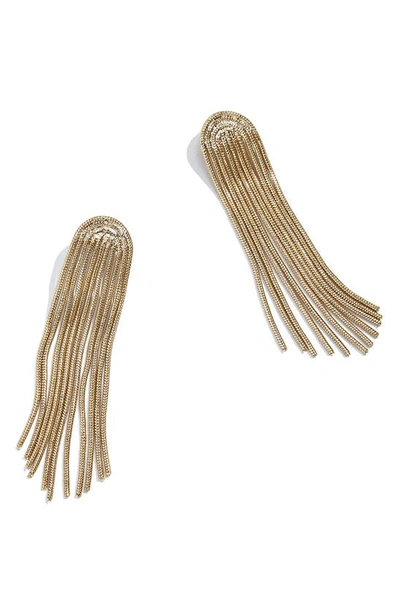 Baublebar Snake Chain Drop Earrings In Gold