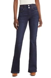 Frame Le High Two-button Flare Jeans In Fife