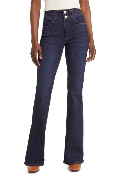 Frame Le High Two-button Flare Jeans In Fife