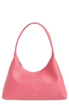 Mansur Gavriel Candy Mini Zip Leather Hobo Bag In Dolly/gold