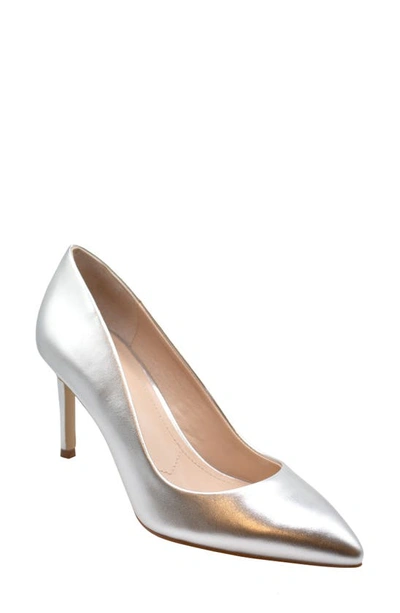 Charles By Charles David Sublime Pointed Toe Pump In Silver