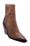 Charles By Charles David Wynter Pointed Toe Bootie In Oak