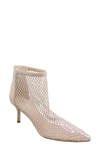 Charles By Charles David Afterhours Rhinestone Mesh Bootie In Grey