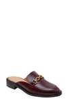 Lisa Vicky Zing Loafer Mule In Cranberry
