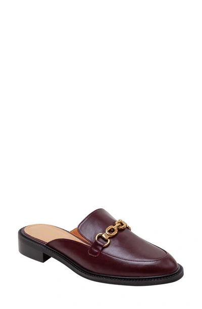 Lisa Vicky Zing Loafer Mule In Cranberry
