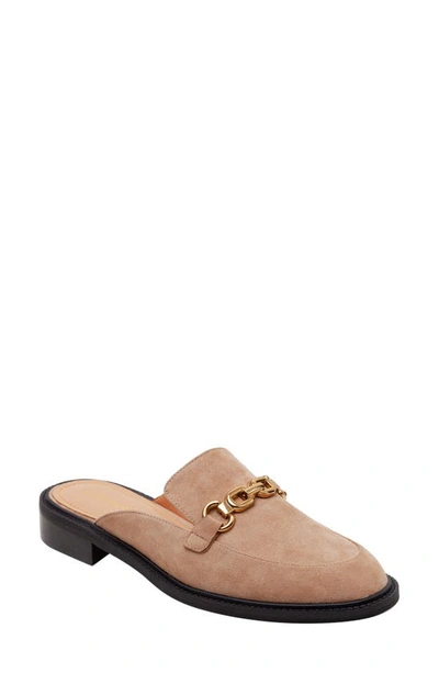 Lisa Vicky Zing Loafer Mule In Tan Camel