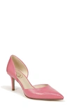 Sam Edelman Viv Pointed Toe D'orsay Pump In Rose Quartz