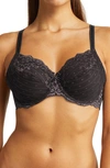 Chantelle Lingerie Rive Gauche Full Coverage Underwire Bra In Ink/ Siamois-vb/ 3y