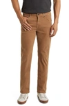 Seven Slimmy Luxe Performance Plus Straight Leg Jeans In Walnut