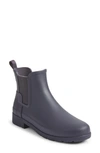 Hunter Refined Chelsea Boot In Grey