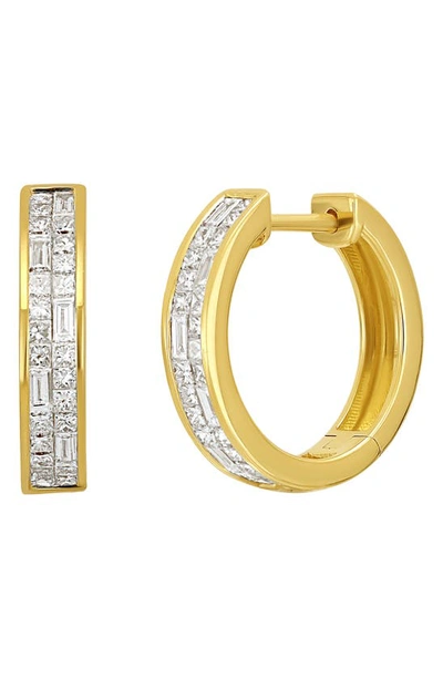 Bony Levy Gatsby Diamond Hoop Earrings In 18k Yellow Gold