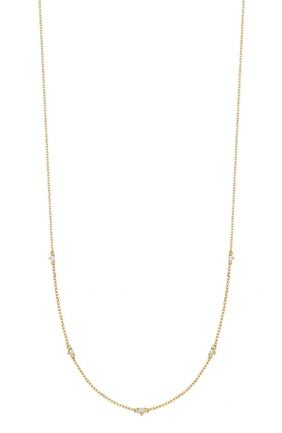 Bony Levy Liora Diamond Station Necklace In 18k Yellow Gold