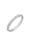 Bony Levy Audrey Diamond Stacking Ring In 18k White Gold