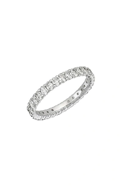 Bony Levy Audrey Oval Diamond Eternity Ring In 18k White Gold