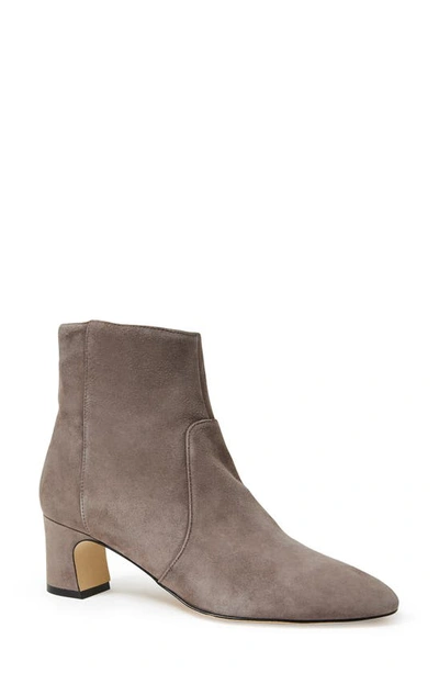 Bruno Magli Valeria Zip Bootie In Mink Suede