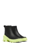 Sorel Brex™ Waterproof Chelsea Boot In Black/ Tippet