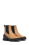 Sorel Brex™ Waterproof Chelsea Boot In Tawny Buff/ Black