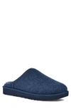 Ugg Classic Scuff Slipper In Heather Navy