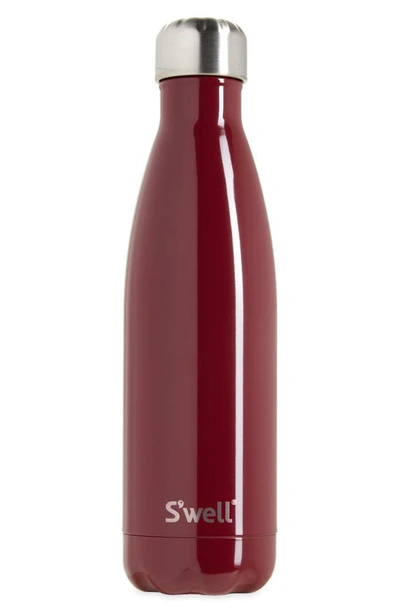 S'well 17-ounce Insulated Stainless Steel Water Bottle In Wild Cherry