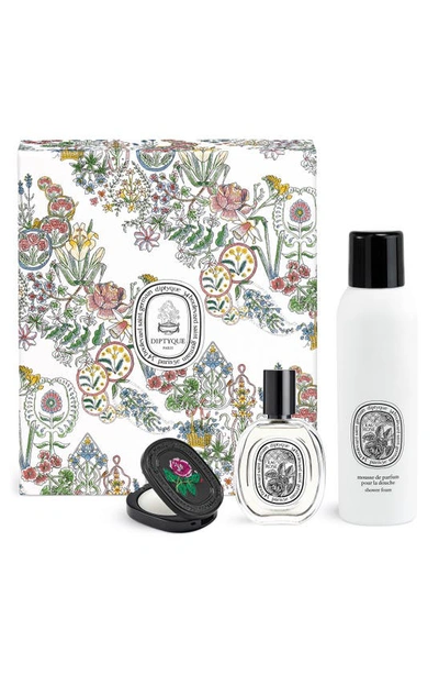 Diptyque Eau Rose Perfume & Shower Foam 3-piece Gift Set (nordstrom Exclusive) $198 Value