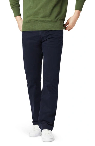 Mavi Jeans Matt Relaxed Straight Leg Twill Pants In Navy Twill