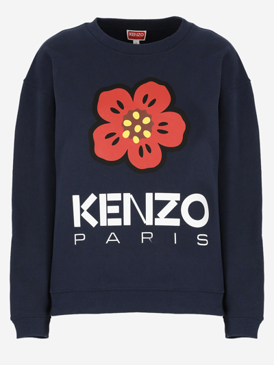 Kenzo Sweatshirt In Blue