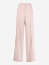 Giorgio Armani Wide-leg Trousers In Pink